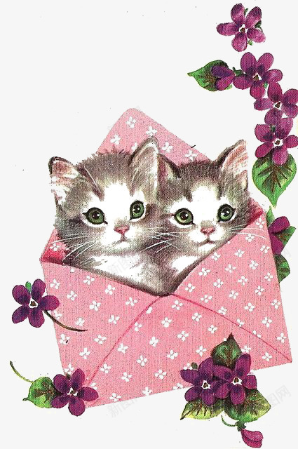 信封花朵png免抠素材_88icon https://88icon.com 信封 卡通 复古 手绘 插画 植物 猫咪 粉色 花朵