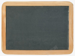 木制的学校教师用的小黑板素材