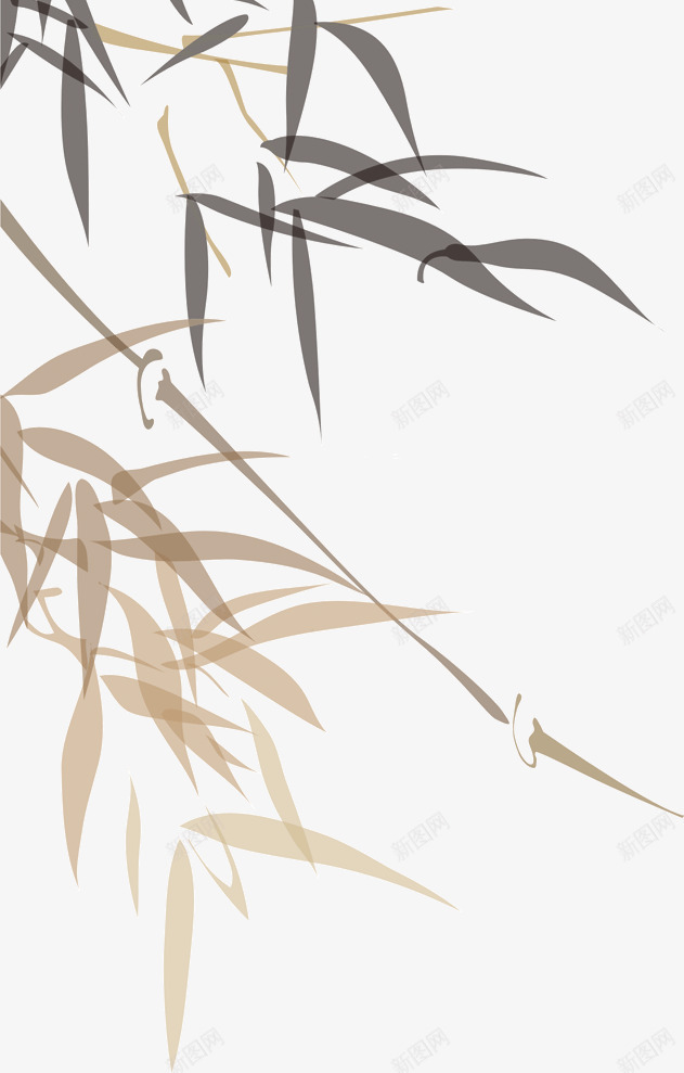 水墨画竹子png免抠素材_88icon https://88icon.com 水墨画 竹子
