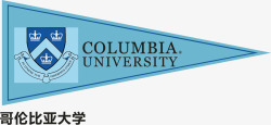 学校校徽哥伦比亚大学矢量图高清图片
