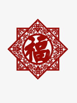 中国风福字素材