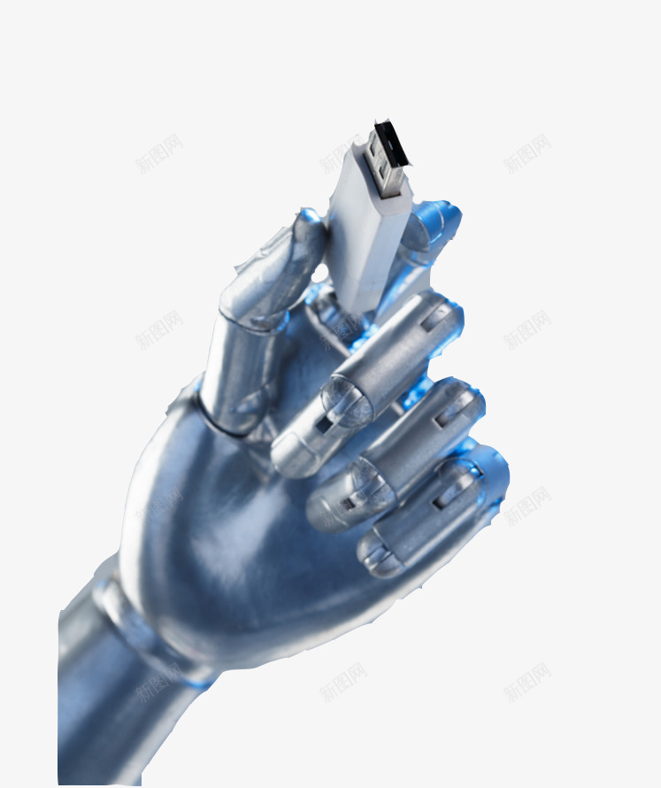 拿着U盘的机械手png免抠素材_88icon https://88icon.com U盘 手 手指 手掌 未来 机械 科技 科技机械手 蓝色 金属