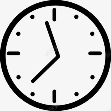 时间安排圆壁钟图标图标