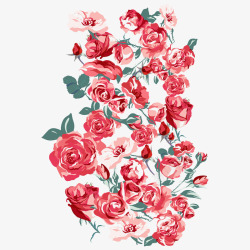种植插画520手绘粉色玫瑰花高清图片