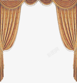 布艺装饰素材窗帘高清图片