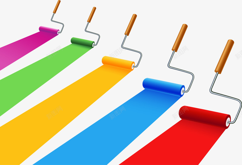 家装节油漆刷子png免抠素材_88icon https://88icon.com 刷子 家装节 彩色 油漆