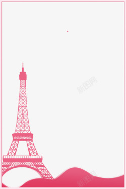 214浪漫情人节巴黎铁塔素材