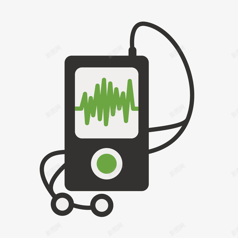 MP3png免抠素材_88icon https://88icon.com 休闲娱乐用品 听音乐