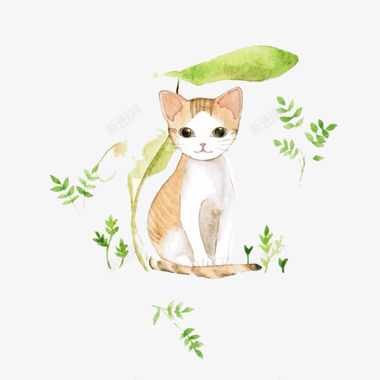 手绘小猫咪png免抠素材_88icon https://88icon.com 卖萌小猫 卡通 小猫 手绘 手绘插画 插画