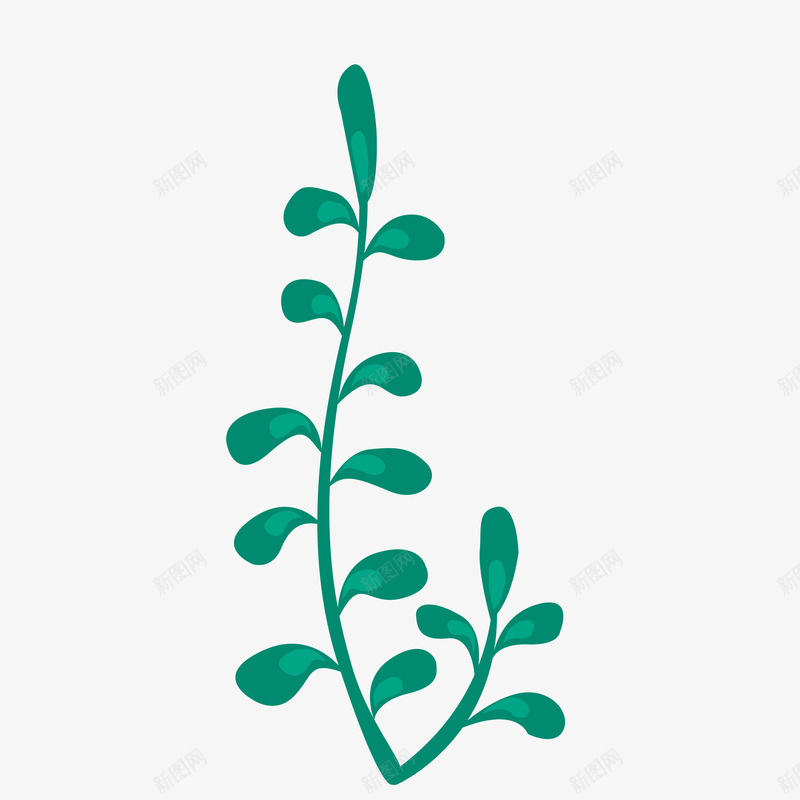 海草装饰矢量图ai免抠素材_88icon https://88icon.com 光泽 卡通 大海 手绘 植物 海草 海葵图片 海藻 海里 渐变 矢量图 藻类卡通 质感 颜色