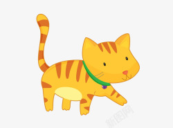 卡通可爱的小猫素材