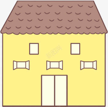 手绘棕色卡通漫画房屋png免抠素材_88icon https://88icon.com 卡通 房屋 棕色 漫画