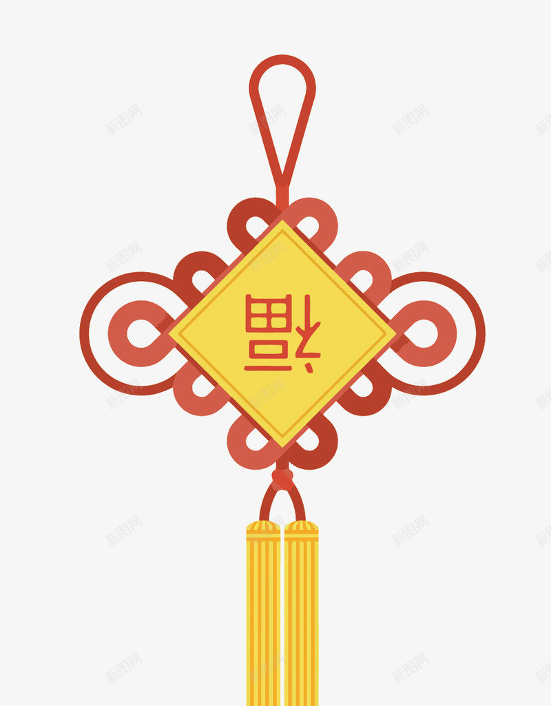 红色福字中国结矢量图eps免抠素材_88icon https://88icon.com 中国结 中国结PNG矢量图 中国结免扣PNG图 卡通 手绘 矢量中国结 福字 矢量图