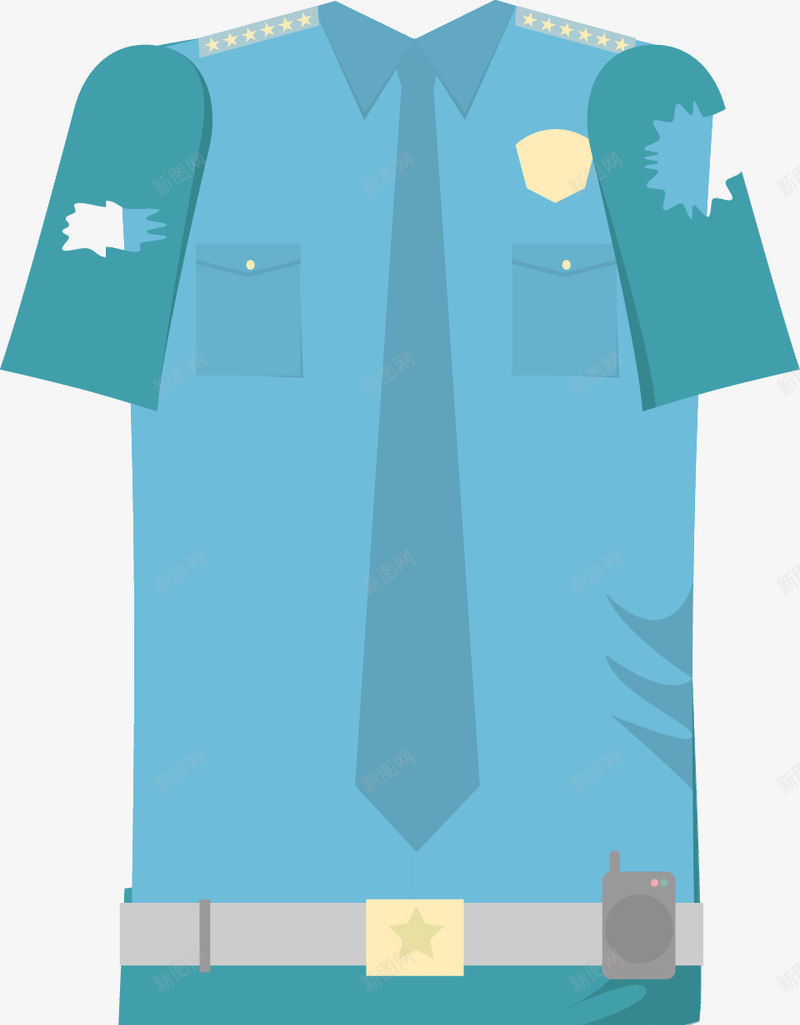 警服矢量图ai免抠素材_88icon https://88icon.com 服装 矢量图 警卫制服 警察 警服