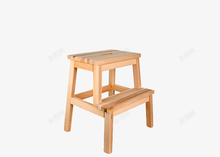 木凳子psd免抠素材_88icon https://88icon.com 家具 拍摄 木质 椅子