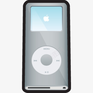 iPod纳米银三维卡通图标图标