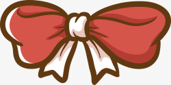 卡通情人节标题粉色可爱蝴蝶结高清图片