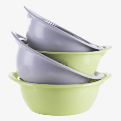 洗水盆篮子两种颜色洗菜篮子高清图片