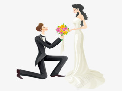 情人节宣传广告婚礼仪式高清图片