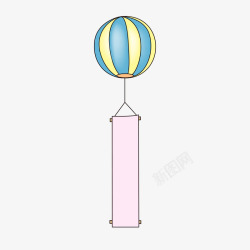 设计思维气球横幅高清图片