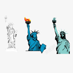 自由女神合集素材