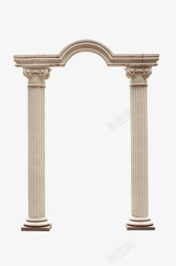 古典欧式罗马柱二素材