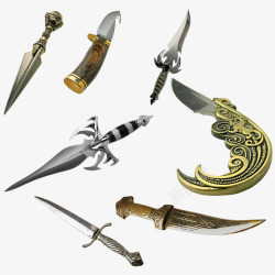 欧式古典匕首合集素材