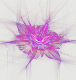 科技绚丽花朵紫色光效装饰花朵图案高清图片