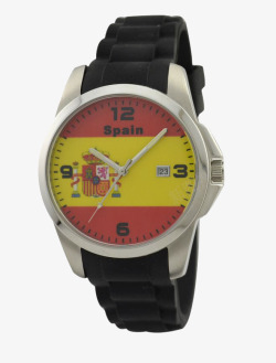 西班牙足球纪念手表素材