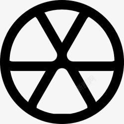 通用接口的对象球玩具轮廓图标高清图片
