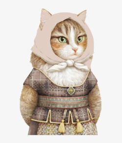 中世纪妇女服装素材