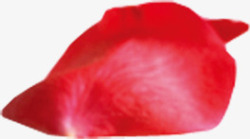 红色的花瓣海报七夕情人节素材