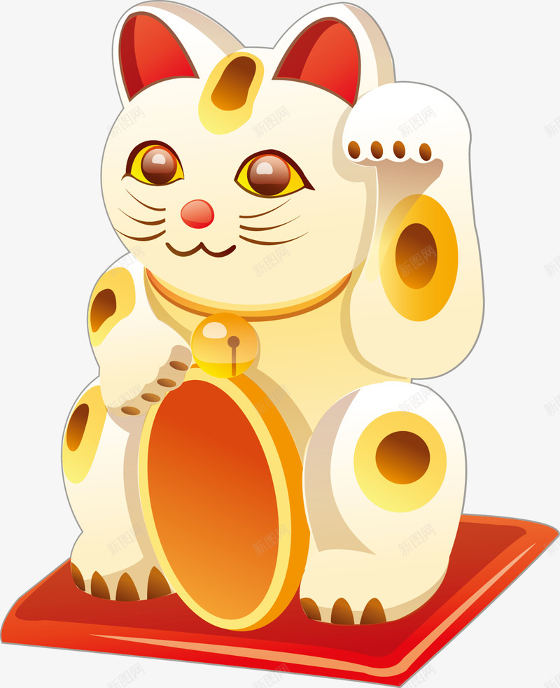 手绘卡通招财猫png免抠素材_88icon https://88icon.com 小猫 手掌 手绘招财猫 招手 招财猫 猫 猫咪 猫掌 猫爪