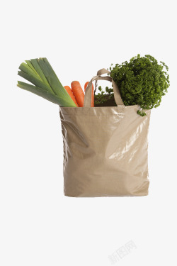 购物袋和蔬菜素材
