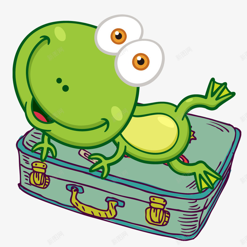 绿色箱包创意旅行青蛙png免抠素材_88icon https://88icon.com 创意 创意旅行 卡通青蛙设计 手绘青蛙装饰 文艺青蛙装饰 时尚旅行青蛙设计 童趣旅行青蛙设计 绿色箱包 设计 青蛙 青蛙设计