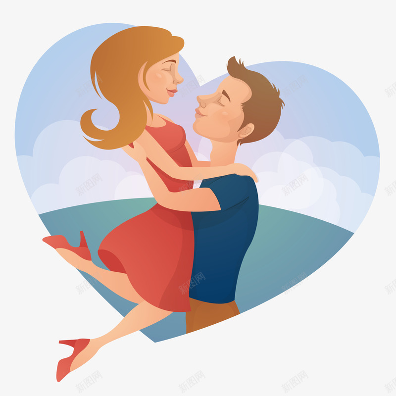 浪漫情人节矢量图ai免抠素材_88icon https://88icon.com 卡通 恋爱 恋爱情人节 情人节 情人节快乐 情侣人物 求婚 求爱 求爱大作战 浪漫 热气球 爱心 矢量图