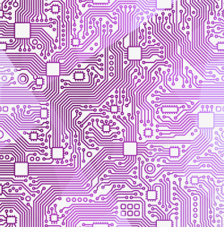 紫色科技底纹图案素材