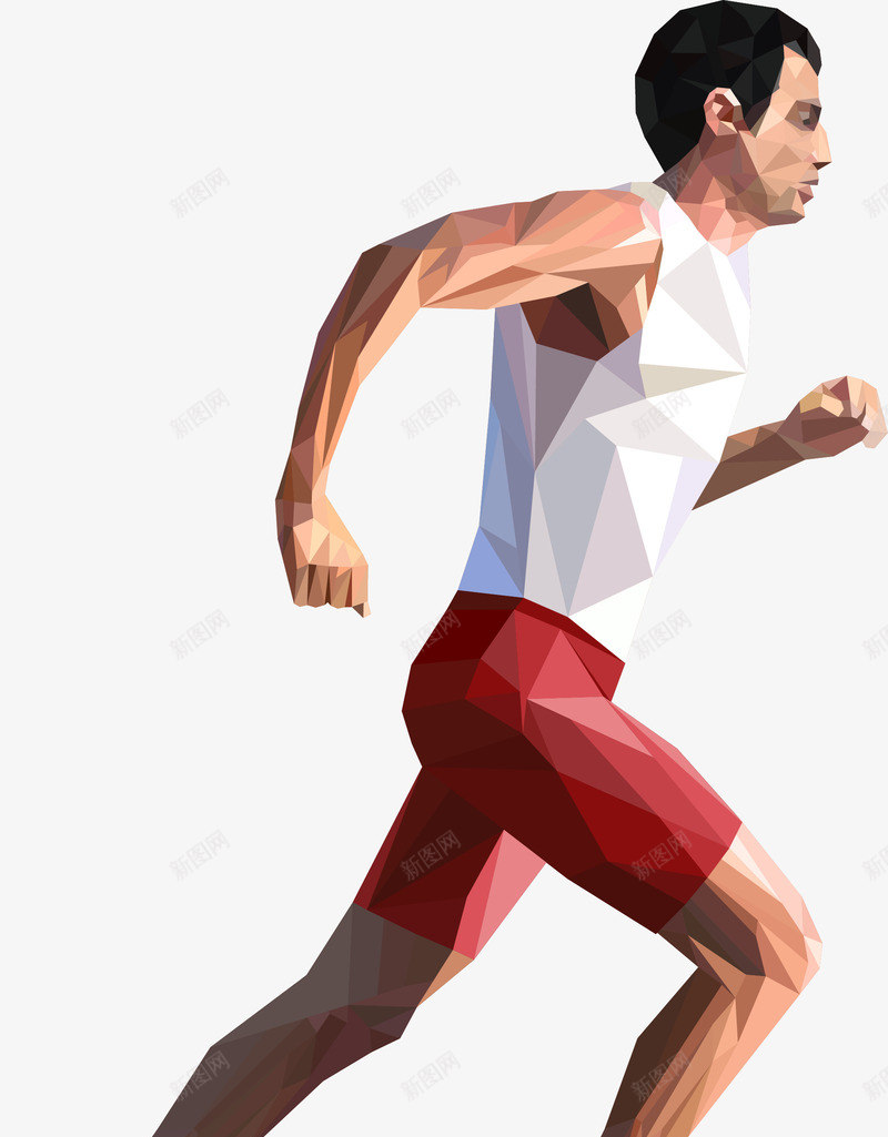 几何奔跑的男性人物png免抠素材_88icon https://88icon.com EPS格式 体育运动 健身 几何 多边形人物设计 慢跑 时尚人物 渐变 男子 跑步 运动 运动员