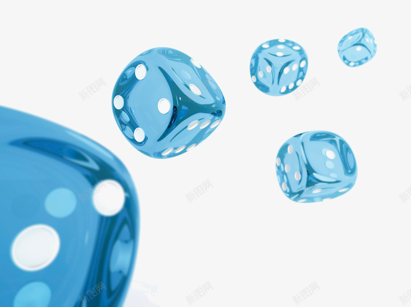 蓝色骰子png免抠素材_88icon https://88icon.com 3D 动感立方体 娱乐游戏 平面设计 立方体 蓝色骰子 赌注 骰子