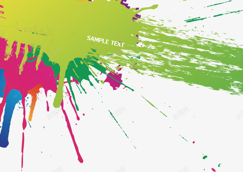 喷墨彩色创意招聘png免抠素材_88icon https://88icon.com 创意 喷墨 彩色 招聘 求才