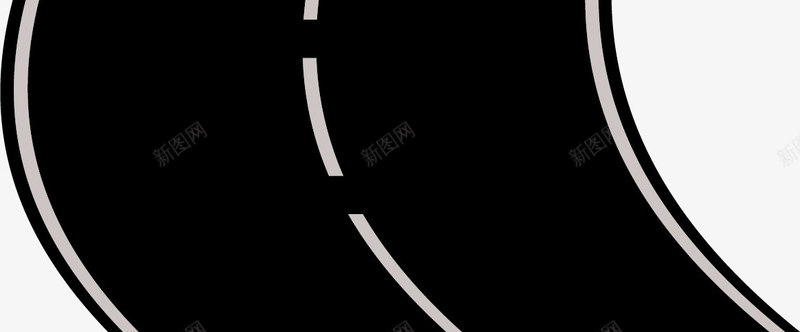 黑色沥青马路矢量图ai免抠素材_88icon https://88icon.com 公路 沥青公路 沥青路 沥青马路 油漆路 矢量公路 矢量马路 路 高速路 矢量图