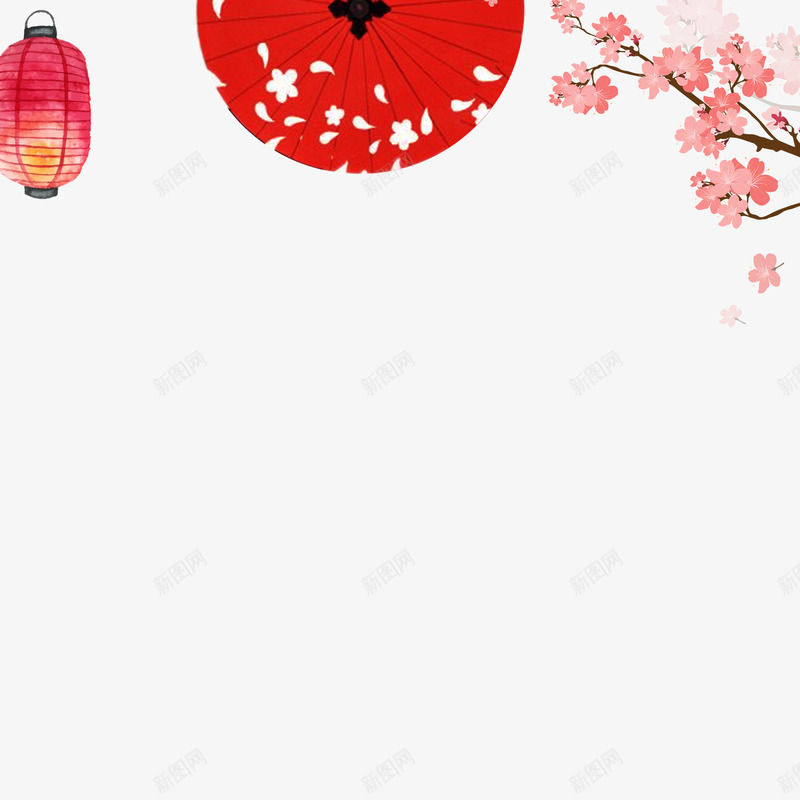 小清新日系插画png免抠素材_88icon https://88icon.com 小清新 小清新日系插画 插画人物 文艺 日系插画 日系樱花 纸伞 花卉