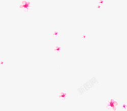 粉色花卉海报背景七夕情人节素材