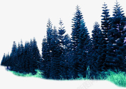 环境渲染效果森林素材