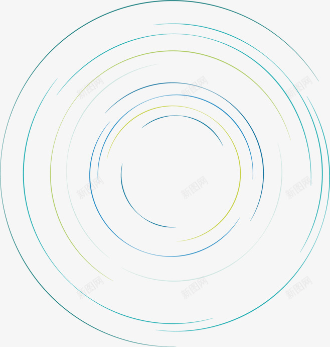手绘蓝色圆圈虚线png免抠素材_88icon https://88icon.com 几何 圆圈 大圈套小 手绘虚线 线条 蓝色渐变 虚线 虚线笔刷