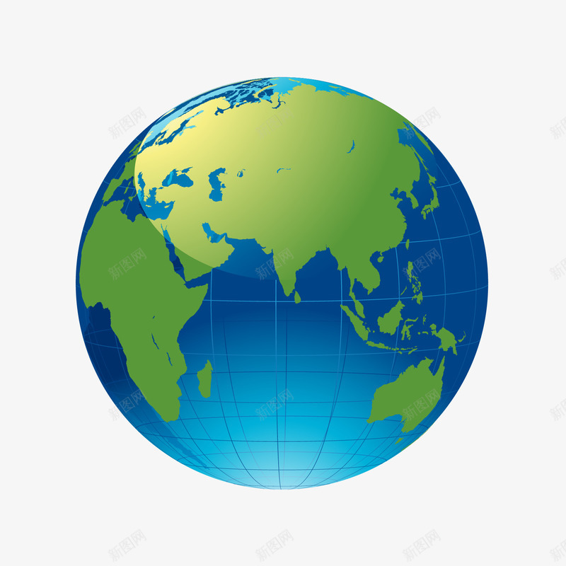 立体蓝色地球矢量图ai免抠素材_88icon https://88icon.com 五大洲 亚洲 地球 地球仪 大洋州 欧洲 环球 科技 立体蓝色地球矢量素材 美洲 蓝色 质感 非洲 矢量图