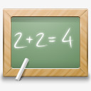 blackboard黑板上教育数学学校氧气高清图片