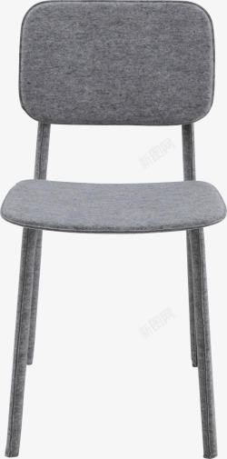 灰色靠背椅素材