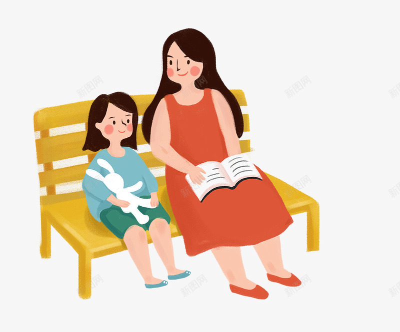 手绘人物插画母亲节亲子插图妈妈png免抠素材_88icon https://88icon.com 亲子插图 亲子时间 人物插画 妈妈与孩子 手绘 手绘人物插画母亲节亲子插图妈妈与孩子免费下载 木椅子 母亲节 温馨的画面
