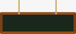 褐色黑板写字板高清图片
